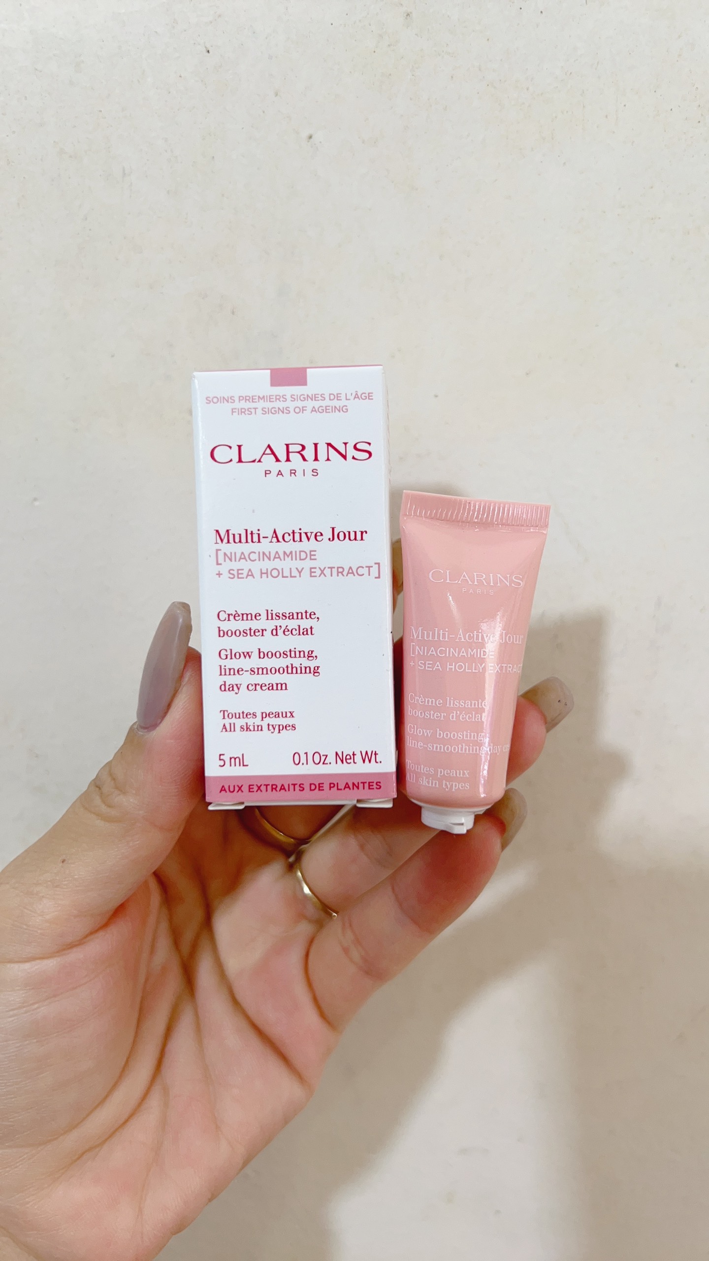 Kem dưỡng chống nhăn Clarins Multi-Active Jour 5ml