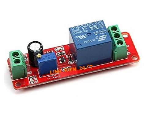 Module tạo trễ đóng ngắt relay 12v