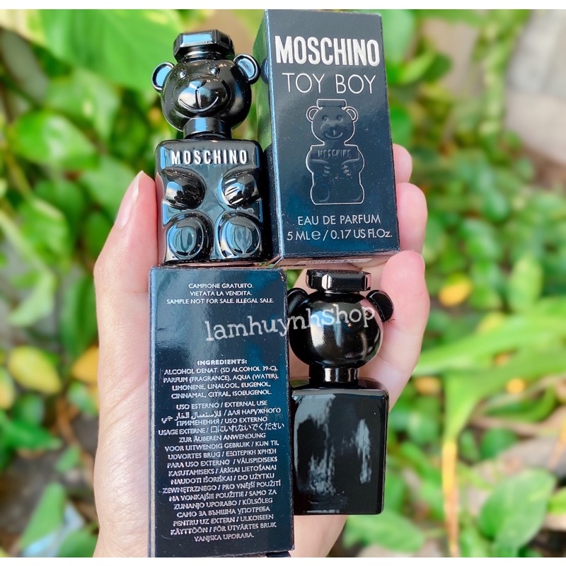 [ CHÍNH HÃNG] Nước hoa mini MOSCHINO TOY BOY