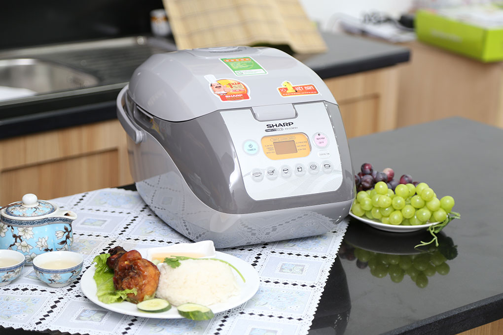 [GIAO TẠI HCM] - Nồi cơm điện Sharp KS-COM19V-G 1.8 lít