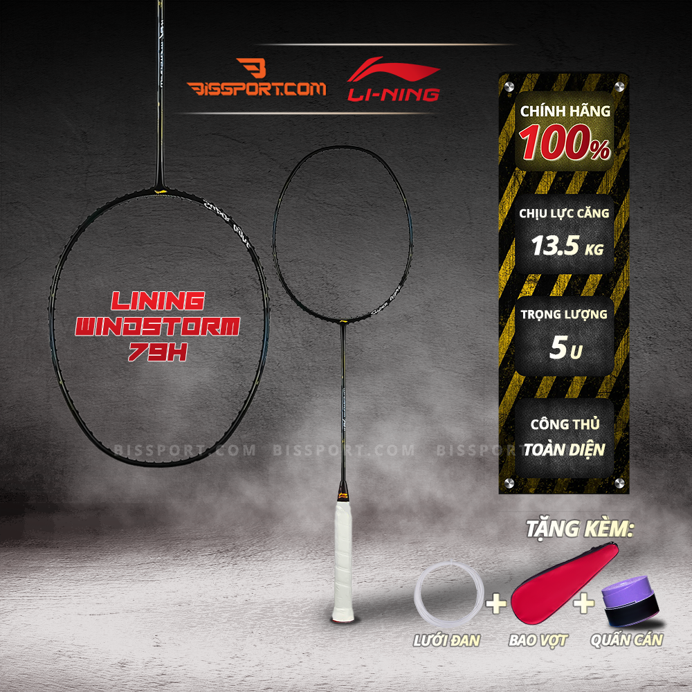 Vợt Cầu Lông Lining Windstorm 79H Chính Hãng