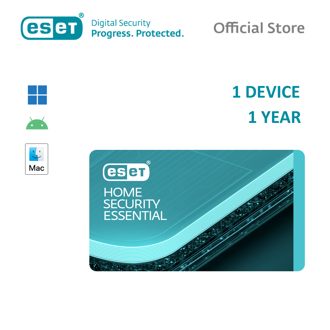 Phần mềm diệt Virus ESET Home Security Essential/ESET Internet Security - Antivirus Software - Hàng Chính Hãng