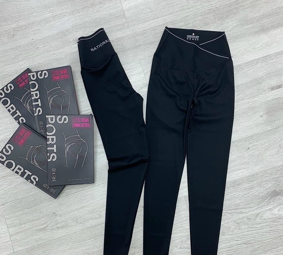 Quần legging nữ minxinh cạp cao gen bụng dáng dài ,quần nâng mông co dãn 4 chiều s.p.o.t.r