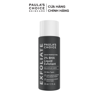 Dung dịch loại bỏ tế bào chết Paula s Choice Skin Perfecting 2% BHA Liquid thumbnail