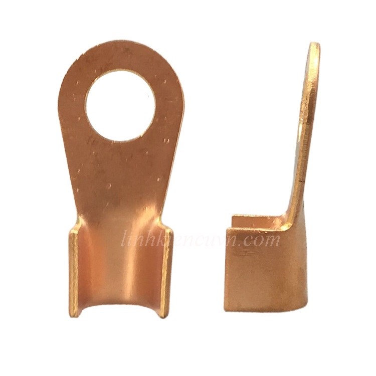Đầu cốt đồng 10A lỗ 6mm (1 chiếc)