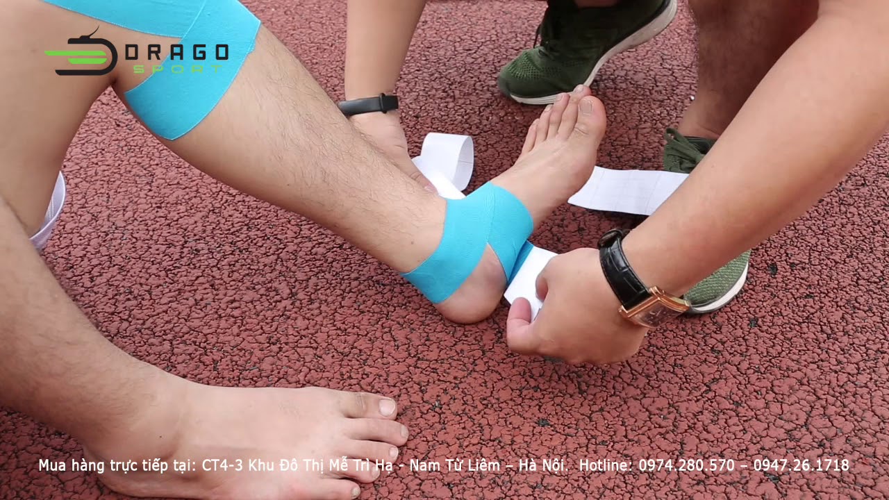 BĂNG DÁN HỖ TRỢ THỂ THAO DRAGO TAPE ( 1 HỘP 2 CUỘN)