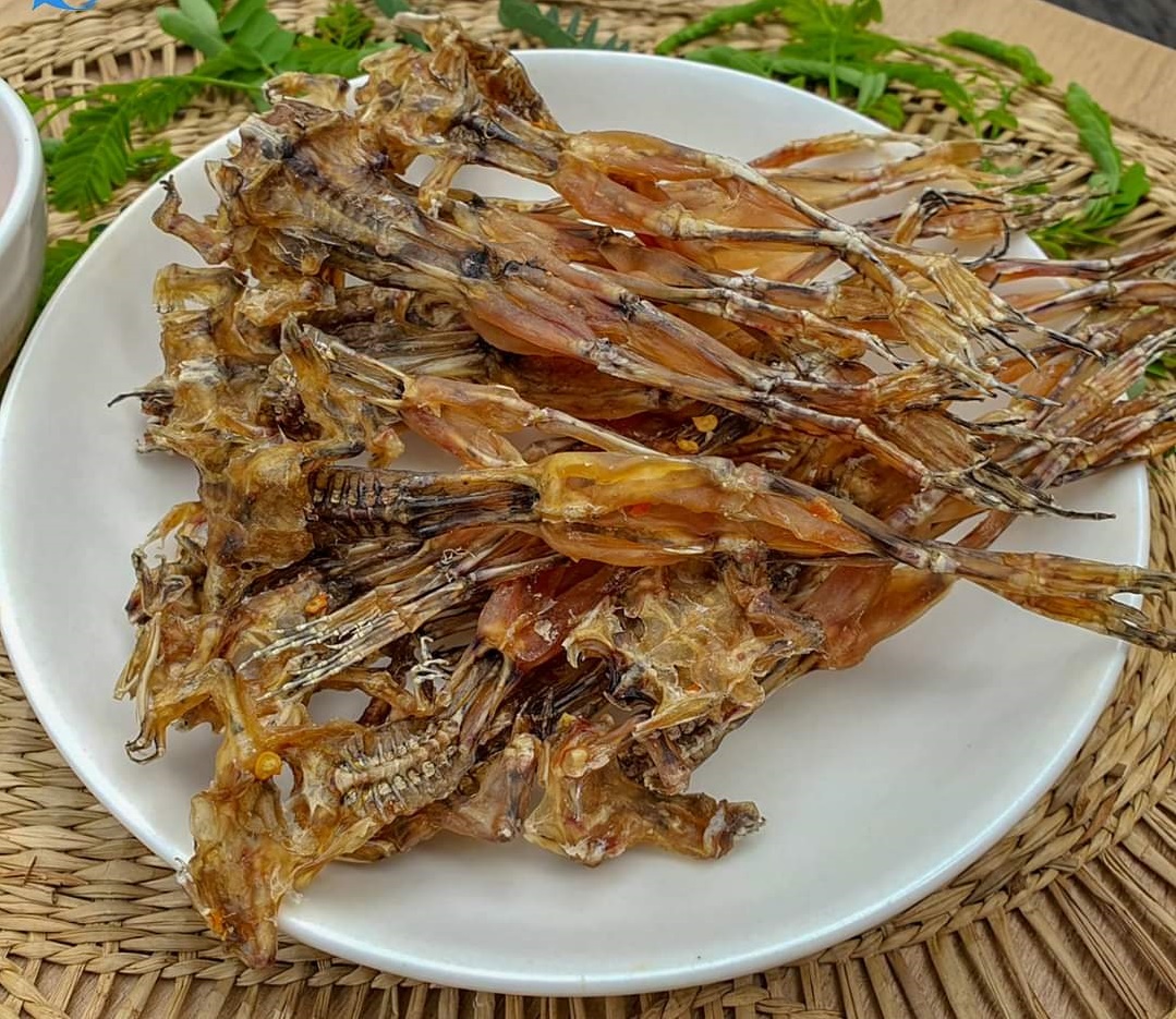 VŨ NỮ CHÂN DÀI 500gr  khô nhái đồng- Vựa Khô Nam Thiên