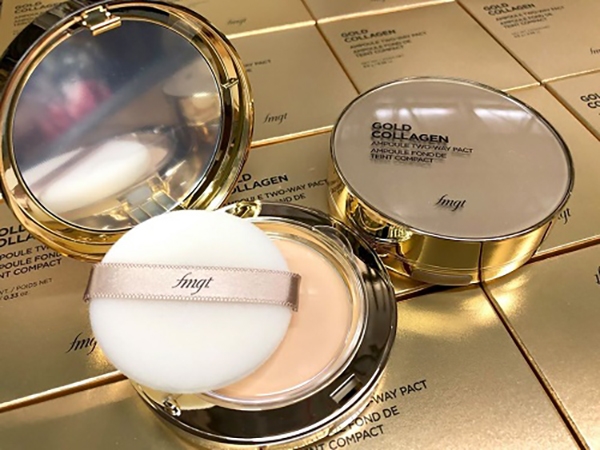 Phấn Phủ Nén  Gold Collagen 9,5g