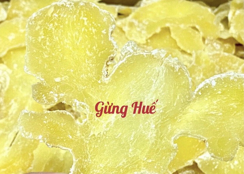 Tết 2024- 1 Kg Mứt gừng huế loại ngon - đồ ăn vặt-tết-mứt tết-bánh mứt tết