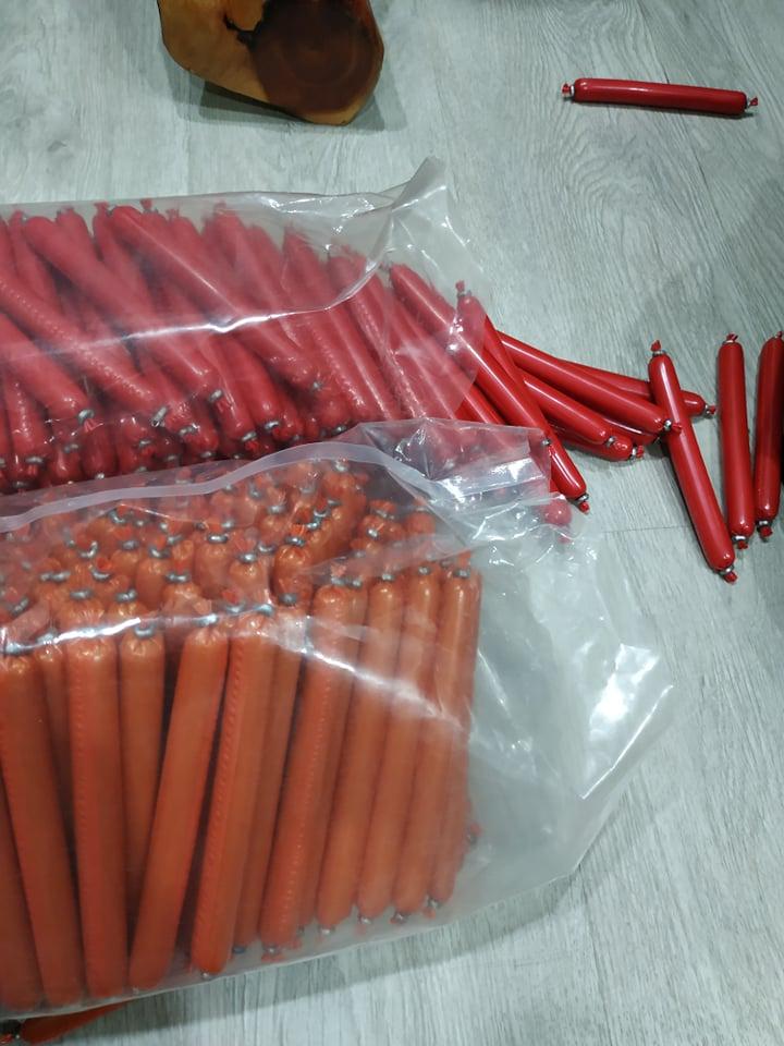 Xúc xích cho thú cưng, chó mèo... 50 cây