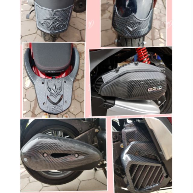 Bộ trang trí,bảo vệ xe sh mode.2013 2014 2015 2016 2017 2018 2019 2020 2021 2022 cacbon