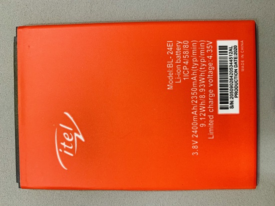 Pin thay thế điện thoại Itel 1508 Plus BL-24EI