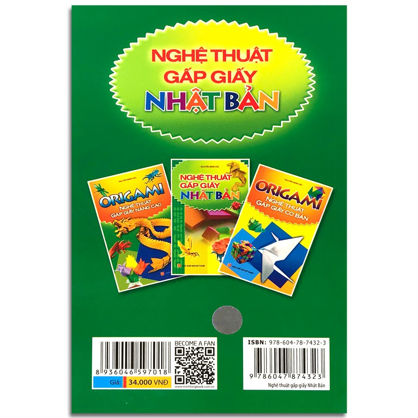 Sách: Nghệ Thuật Gấp Giấy Nhật Bản