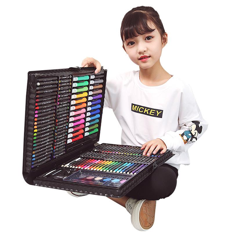Hộp bút chì màu 168 món cho bé