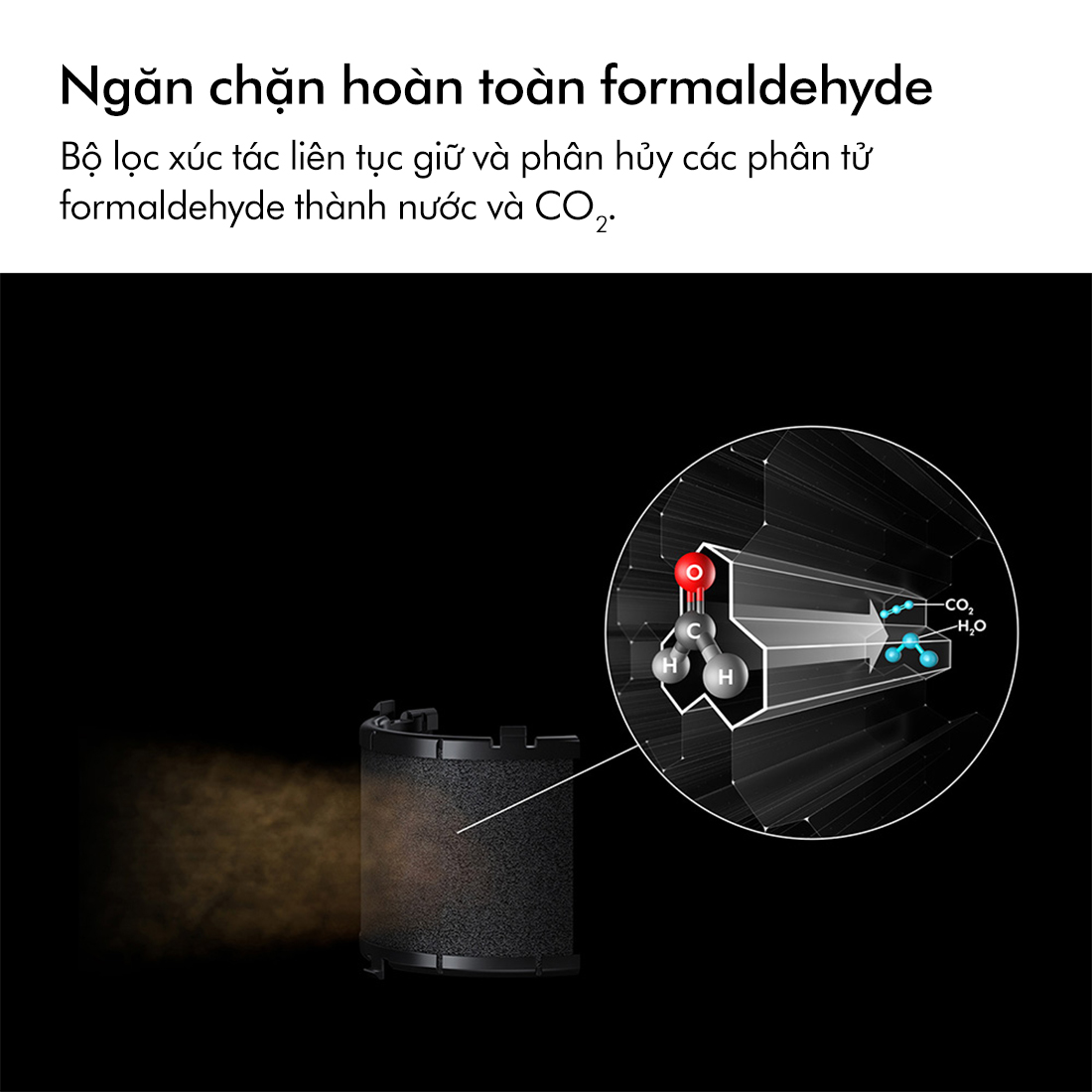 [DUY NHẤT 26.6: NGÀY HỘI THƯƠNG HIỆU DYSON] Máy lọc không khí Dyson Purifier Big + Quiet Formaldehyde BP03 (Xám Trắng/Xanh Phổ)