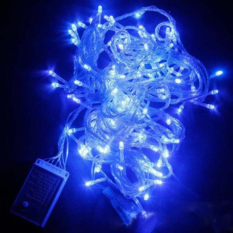 dây đèn led chớp 5m 40 bóng đủ màu lựa chọn