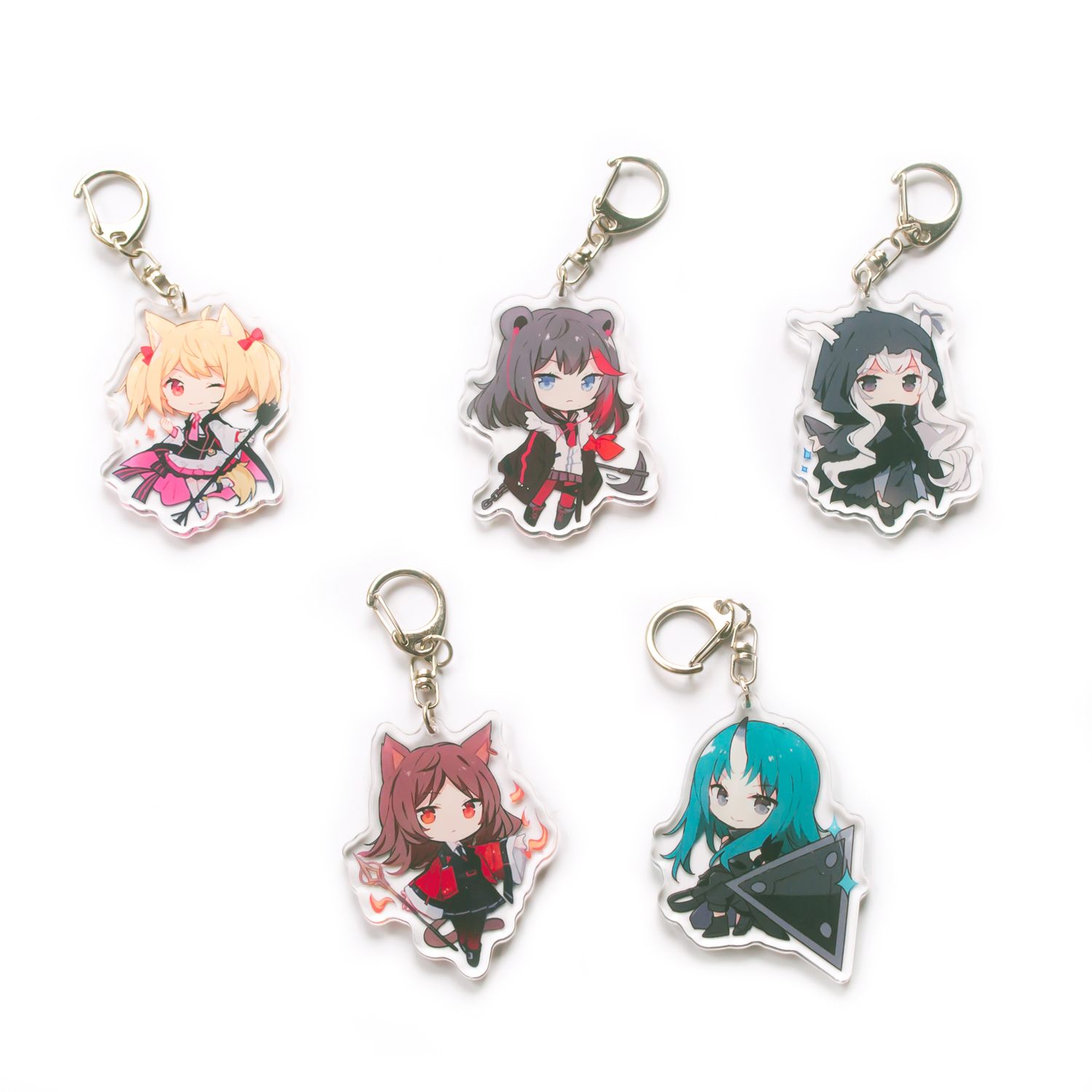 [Thanh lý bán lỗ] Móc khóa Anime Acrylic Mica Chibi - Arknights [PKA] [KS18]