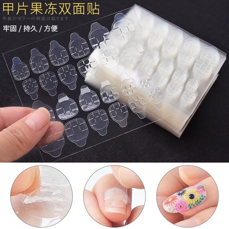 Keo silicon dán móng keo thạch dán nail box tạm thời  miếng