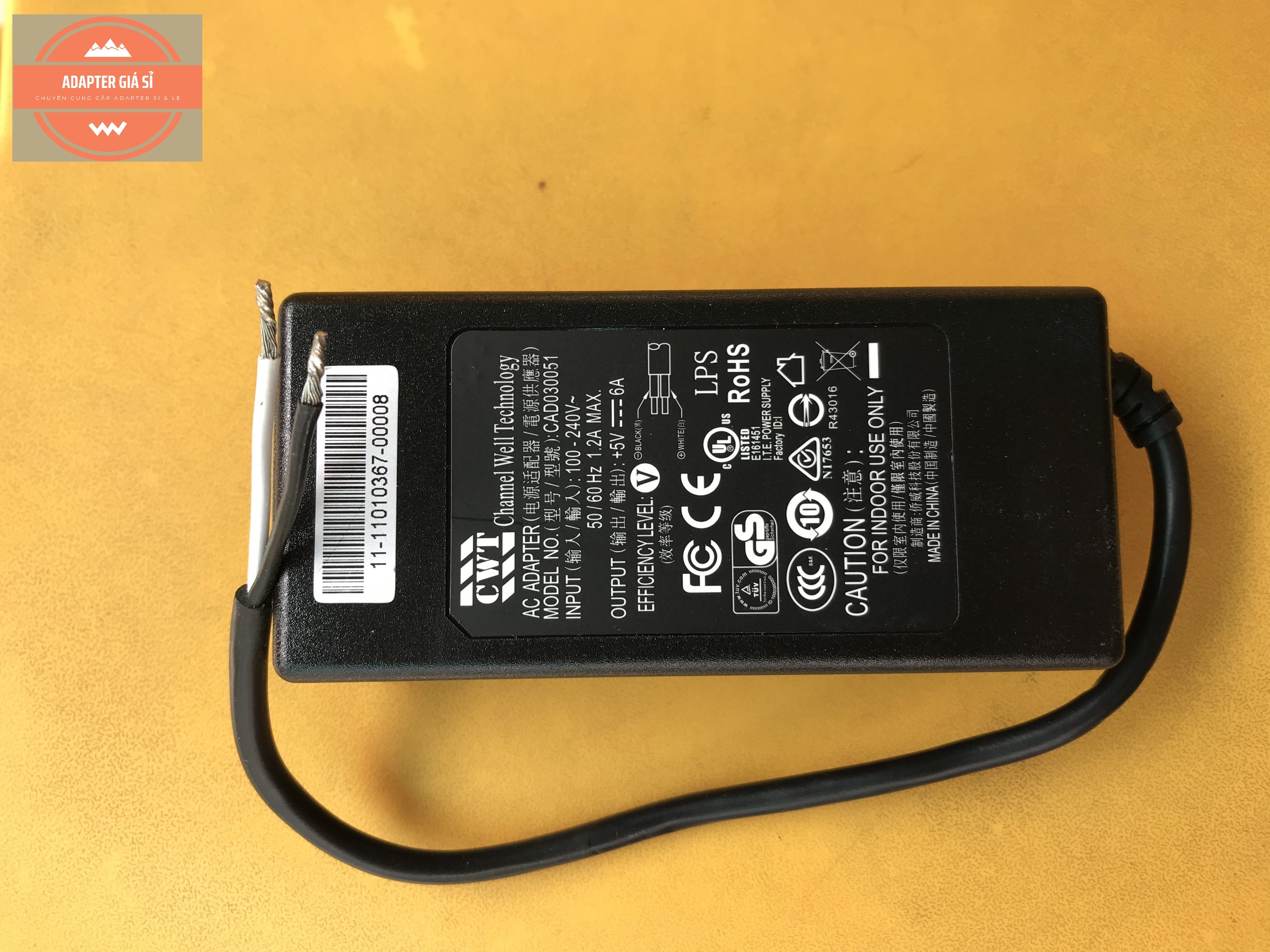 [HCM]Adapter nguồn 5V 6A hàng zin bãi.