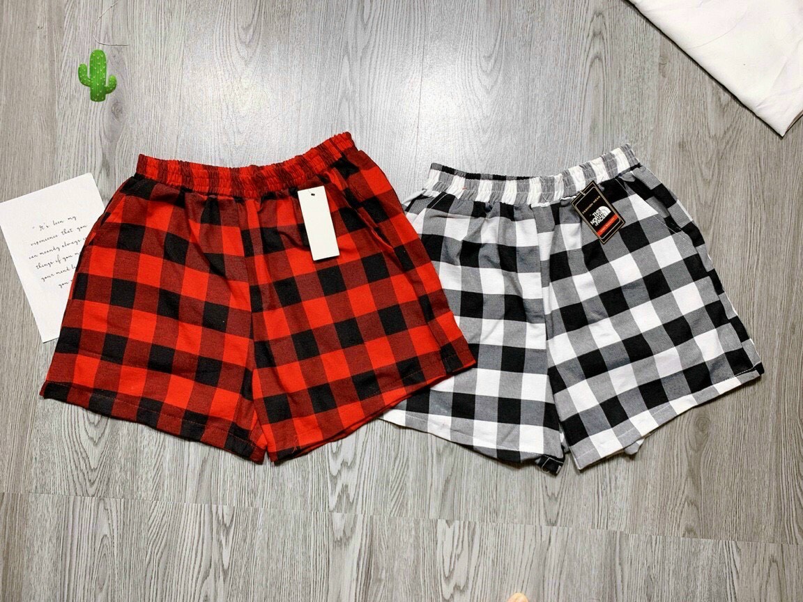 Quần Short Caro Siêu Hot TTPK0117