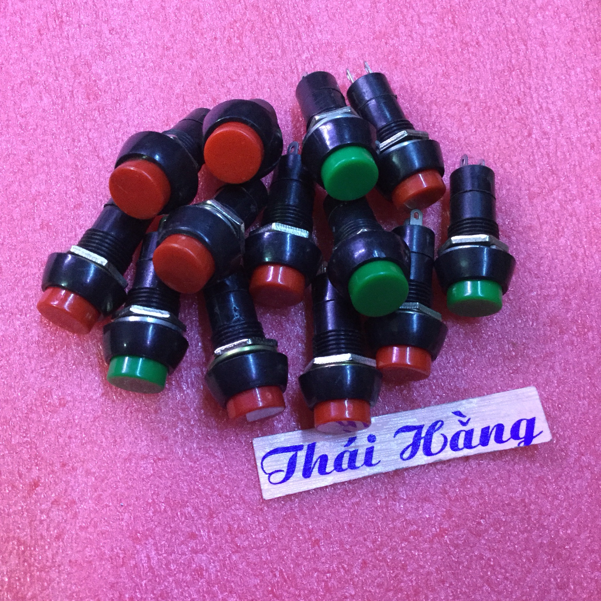 Công tắc nhấn nhả , nhấn giữ 2 P (10 chiếc)