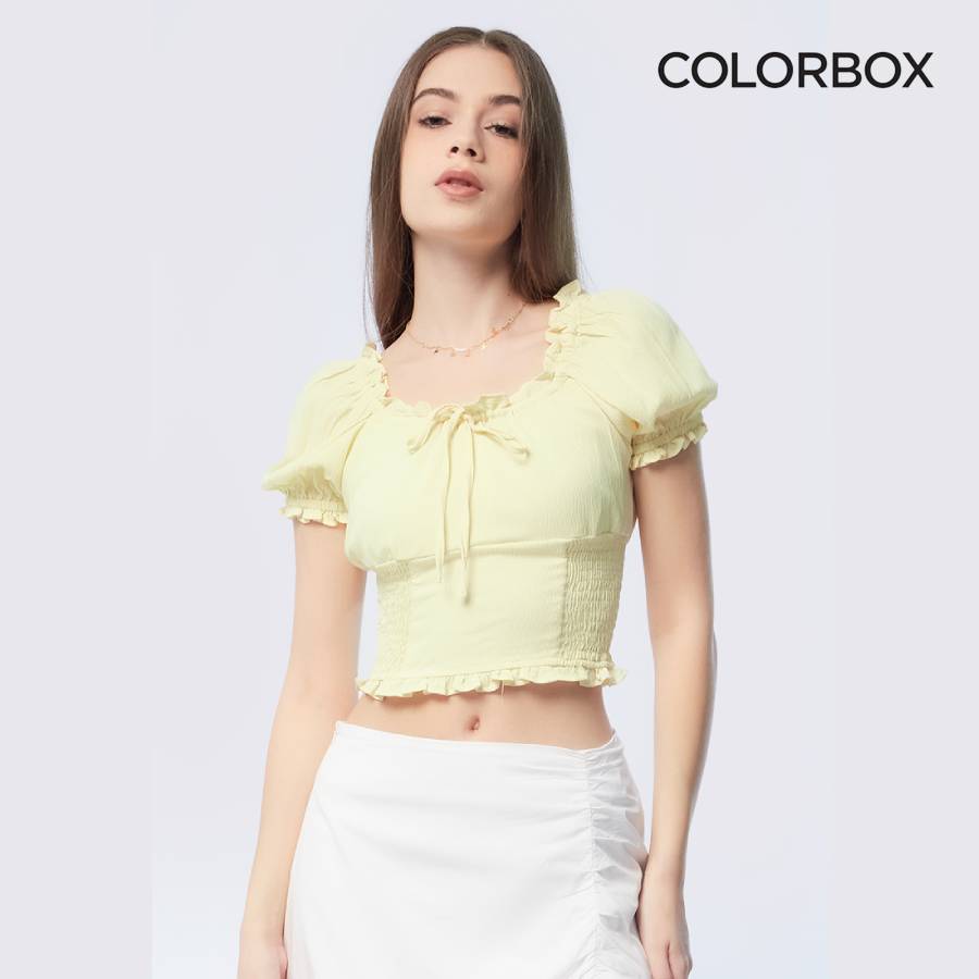 Colorbox Áo Baby Doll Bó Eo