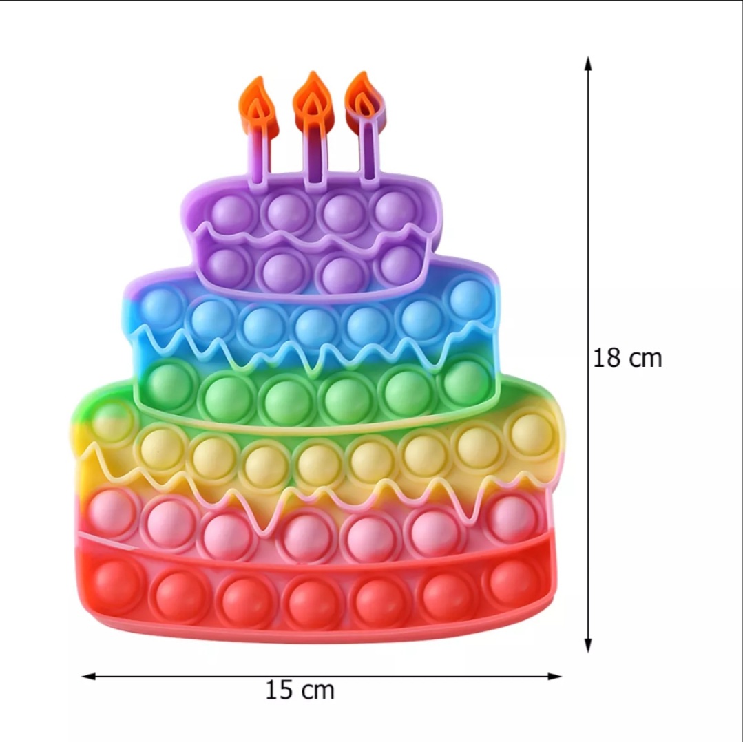 [MUA 2 GIẢM 5%][HCM](SẴN HÀNG) POP IT RAINBOW đồ chơi bấm bong bóng giảm căng thẳng