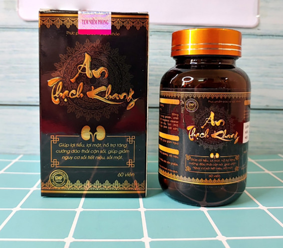 An Thạch Khang Viên Uống Hỗ Trợ Loại Bỏ Sỏi Thận Sỏi Mật