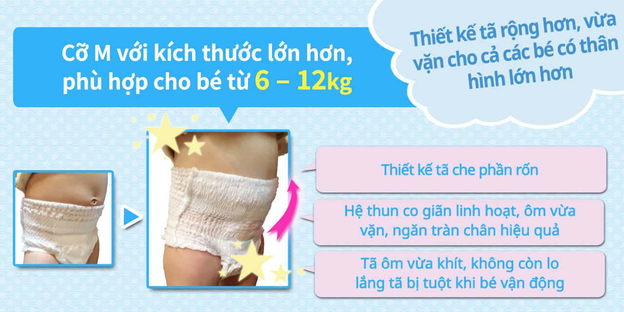 Tã Dán Moony Natural Bông Oragnic Nhập Khẩu M46
