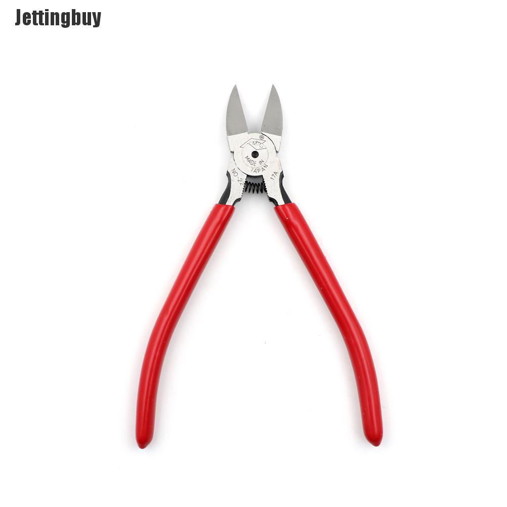 Jettingbuy 6" 153MM Flat Blade Digonal Cut Copper Wire Plastic Cutter Plier Nipper MTC-22