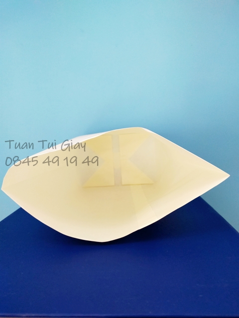 100c Túi Giấy Trắng sz15x17