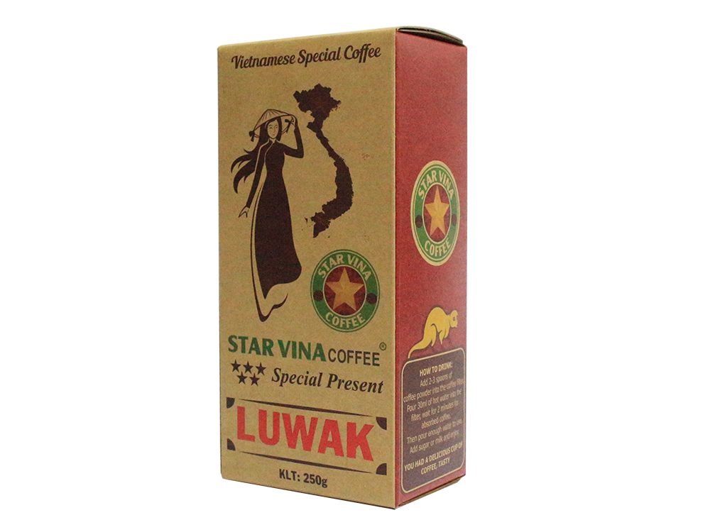 Coffee mink luwak-4 box pot x 250g