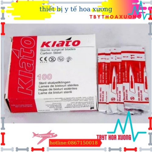 Lưỡi dao mổ kiato số 20 dùng cho cán dao số 3
