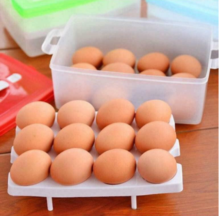 Hộp Đựng Trứng 2 Tầng 24 quả