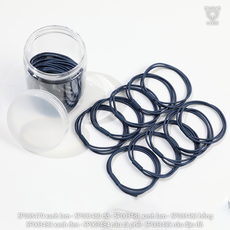 Dây cột tóc nữ đơn giản dễ thương phong cách Hàn Quốc phụ kiện tóc Cloe Accessories