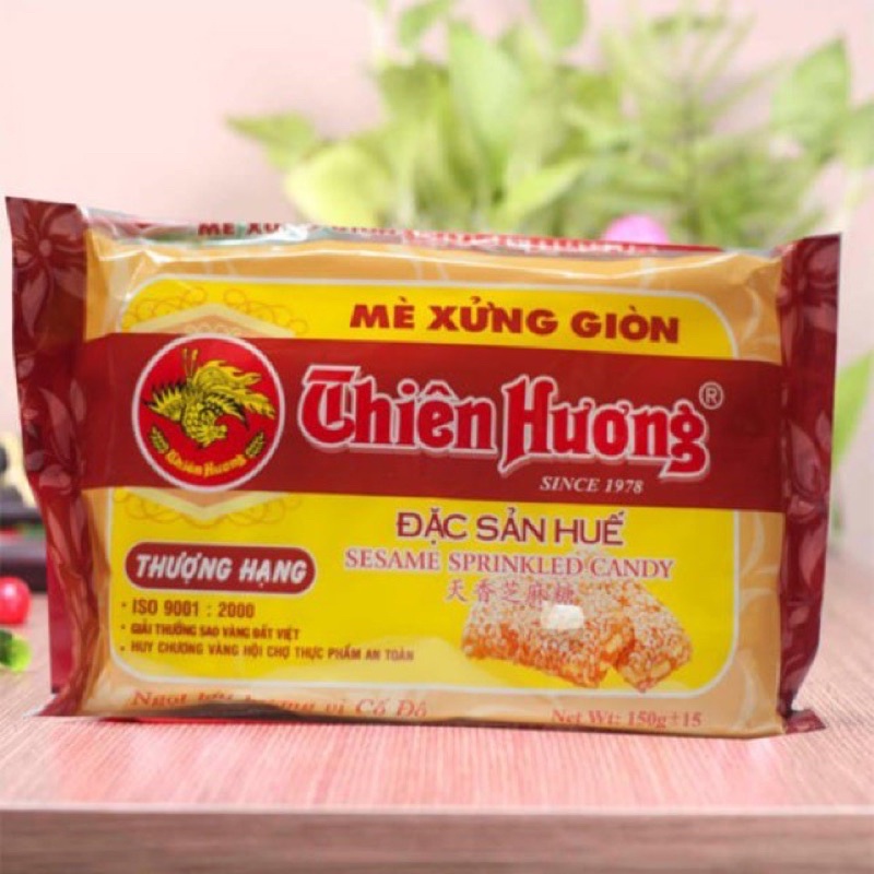 Mè xửng giòn Thiên Hương giòn thơm ngon không ngán gói 150gr