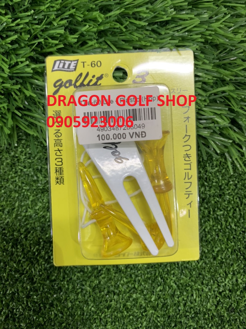 Tee golf lite plastic t-60 , t-184 , t-160