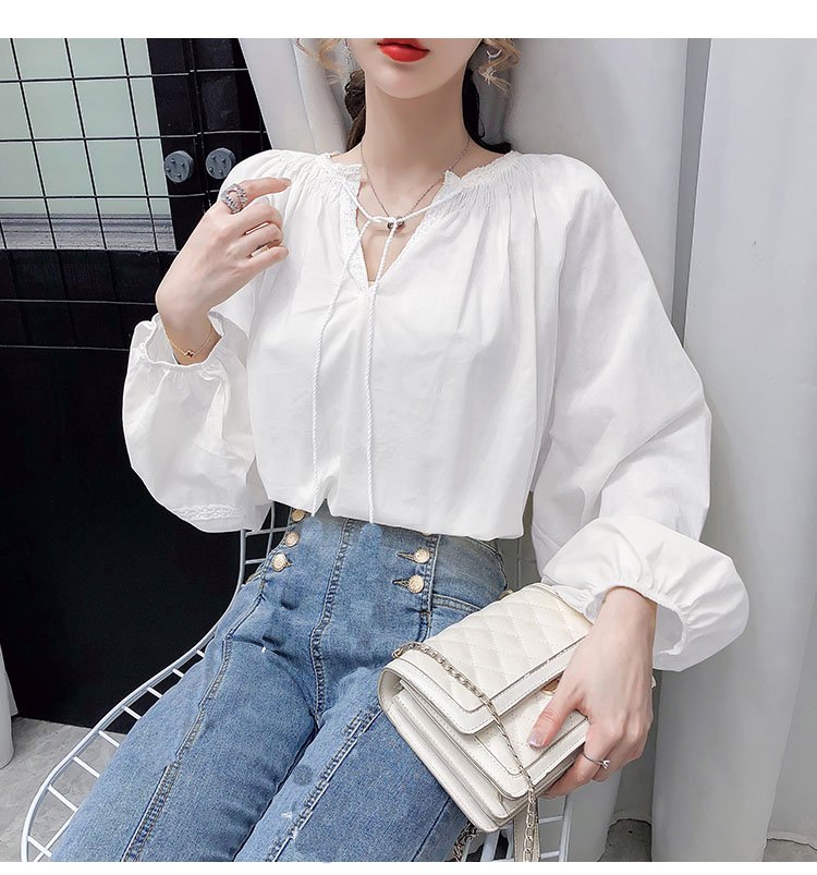 [HCM]ÁO NƠ CỔ TAY PHỒNG