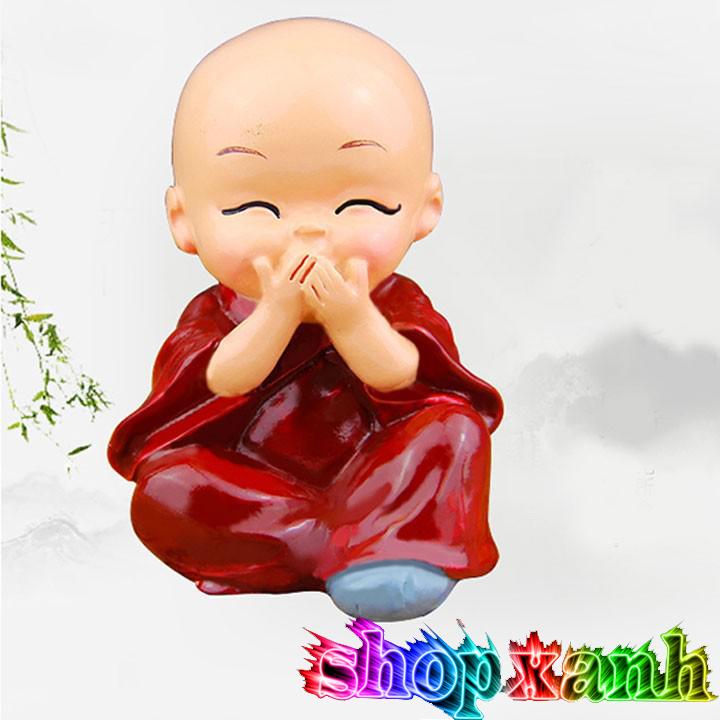 [HCM] Bộ tượng chú tiểu tứ không (gồm 4 chú tiểu)