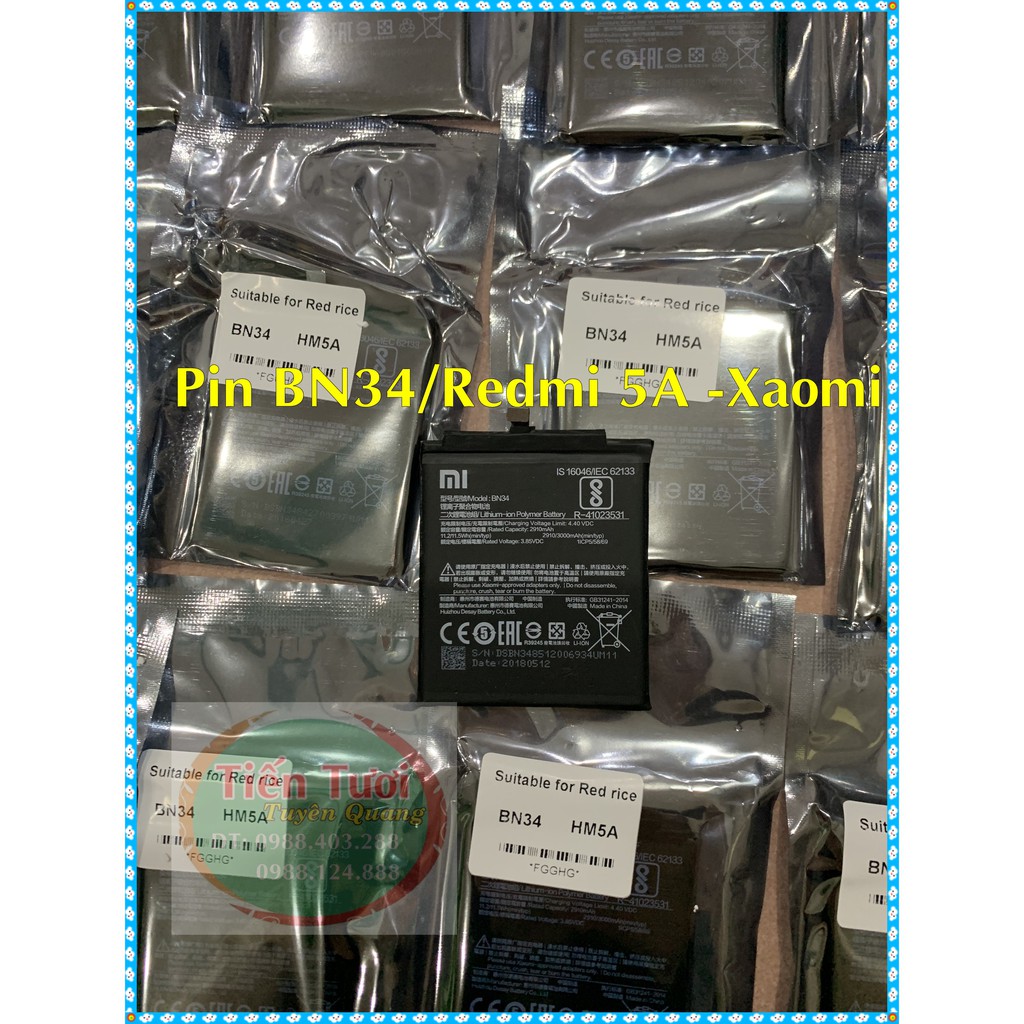 Pin BN34-Redmi 5A Xaomi