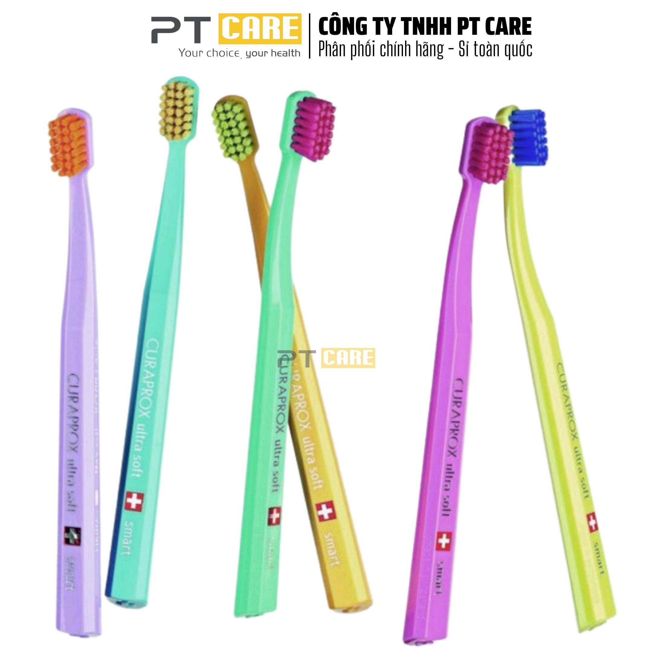 PT CARE | Bàn Chải Răng Cho Trẻ Em Curaprox CS Smart 7600