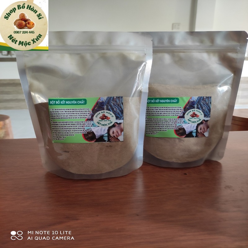 Bột bồ kết mịn nướng tách hạt rang xay (1kg )