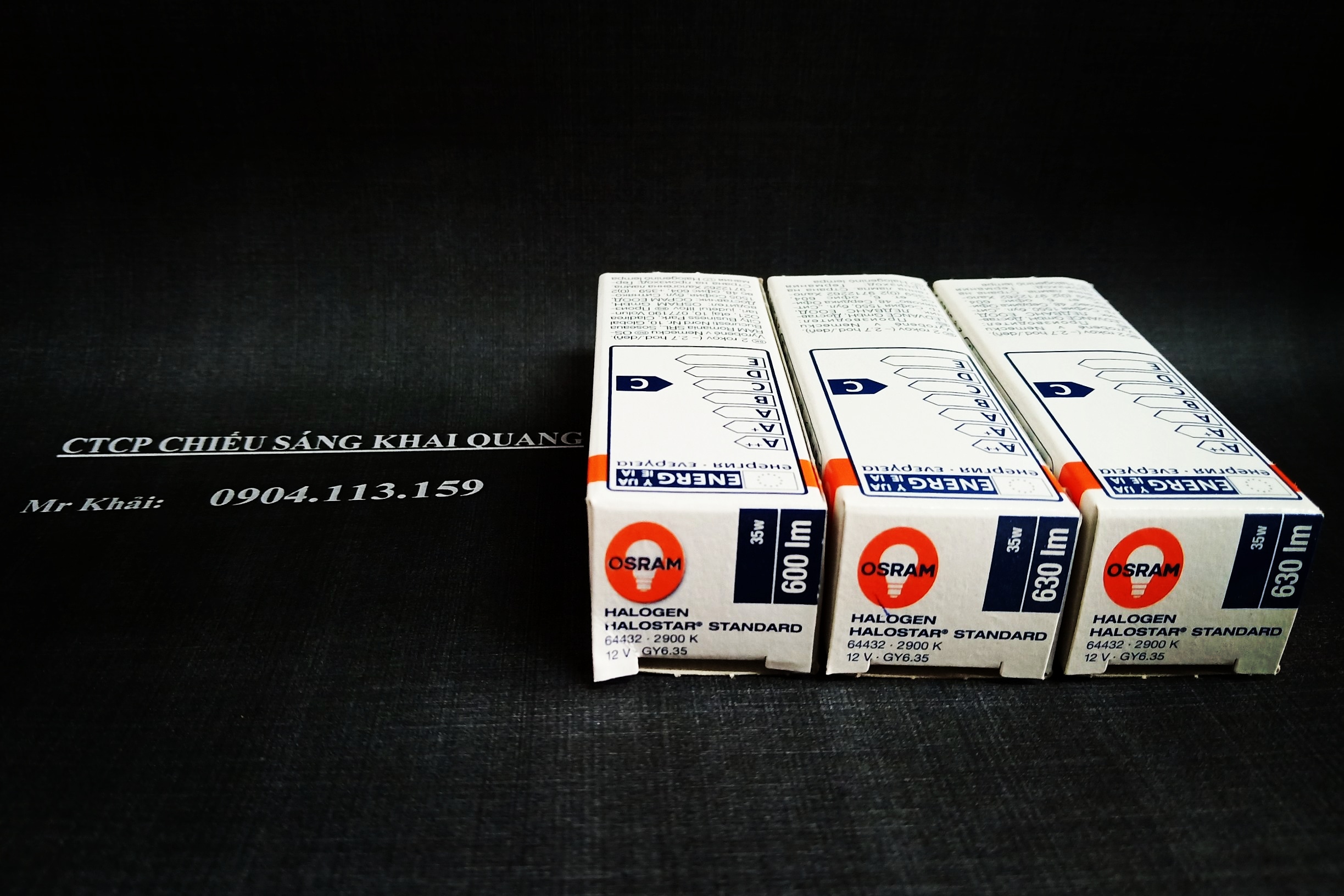 (Sale) Bóng đèn halogen 12V 35W 64432 Osram Đức