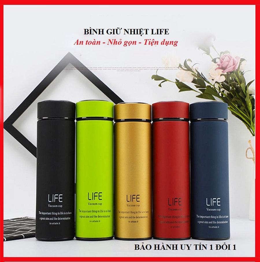 Bình Giữ Nhiệt Lock lock, Bình giữ nhiệt, bình lưỡng tính. Bình giữ nhiệt Life inox 304 bền đẹp, an toàn, giá siêu rẻ - Phân Phối và Bảo Hành Uy Tín Bởi HOT TREND SG