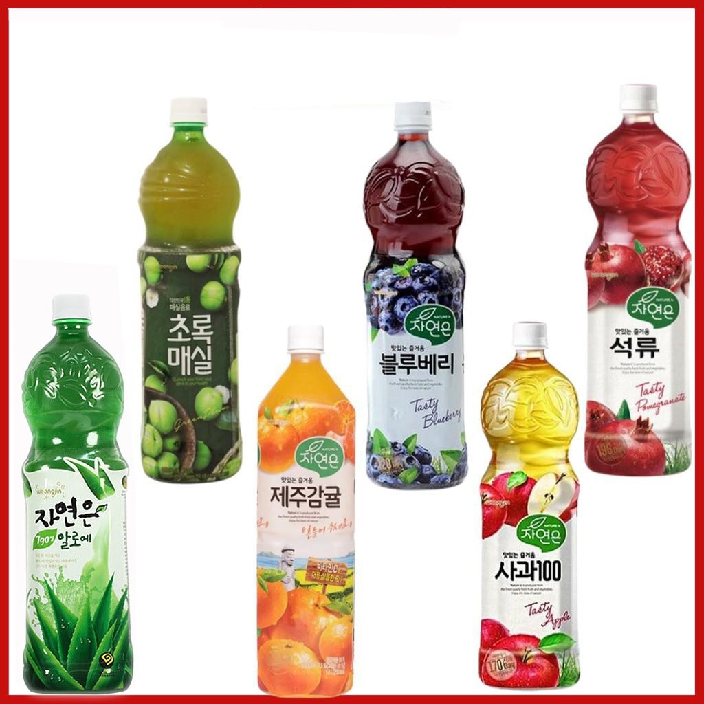 Nước ép trái cây Woongjin 1.5L
