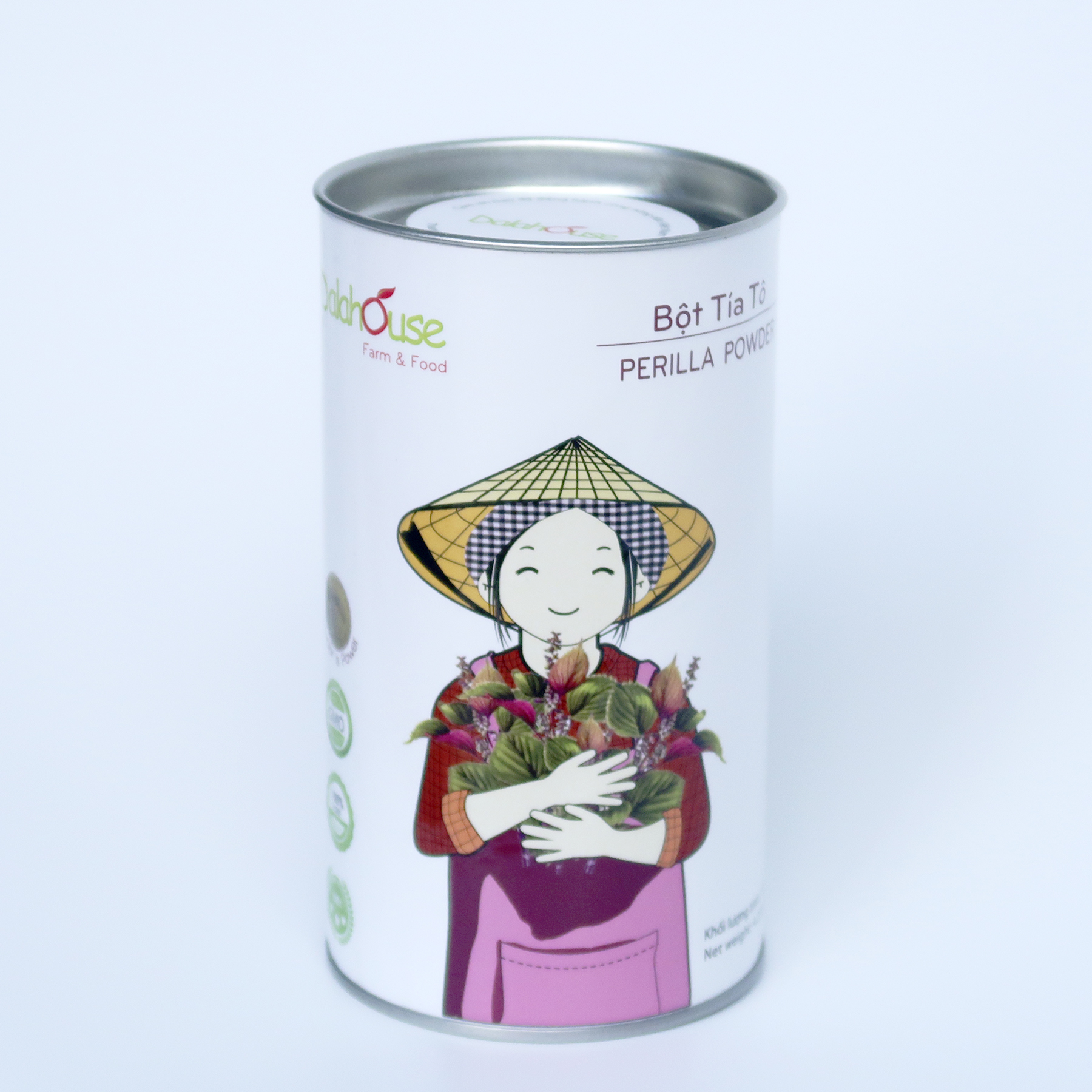 Bột tía tô hữu cơ sấy lạnh dalahouse