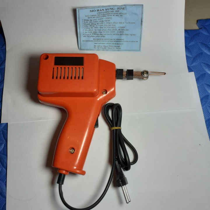 Mỏ Hàn Xung 220V 100W   |  MỎ HÀN CHÌ