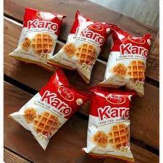 Bánh trứng tươi- chà bông Karo