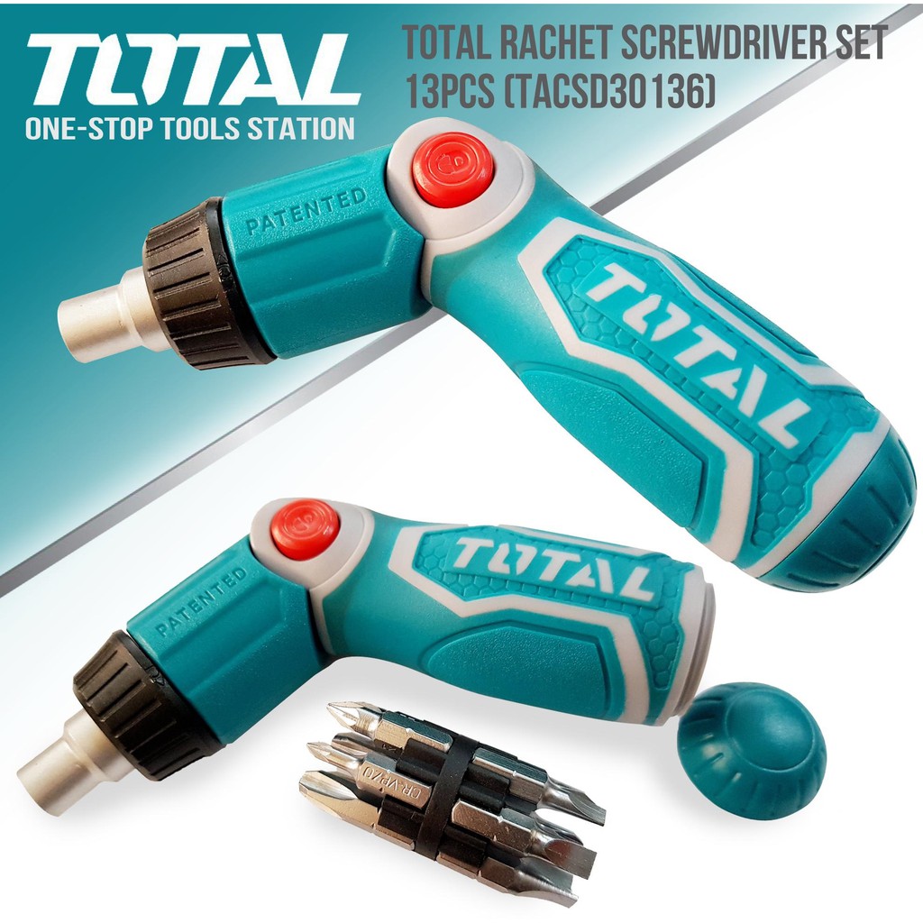 Bộ tua vít đa năng TACSD30136 TOTAL