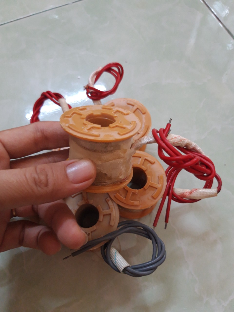Cuộn coil van điện từ UW-10 UW-15 UW-20 UW-25